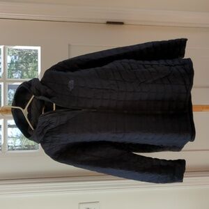 North Face Hooded Thermoball Lightweight Puffer Jacket Navy Blue XXL